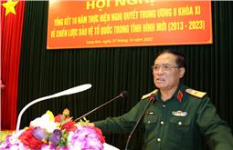 Đảng ủy Quân sự tỉnh Lạng Sơn: Xây dựng LLVT tỉnh vững mạnh đáp ứng yêu cầu nhiệm vụ bảo vệ Tổ quốc trong tình hình mới